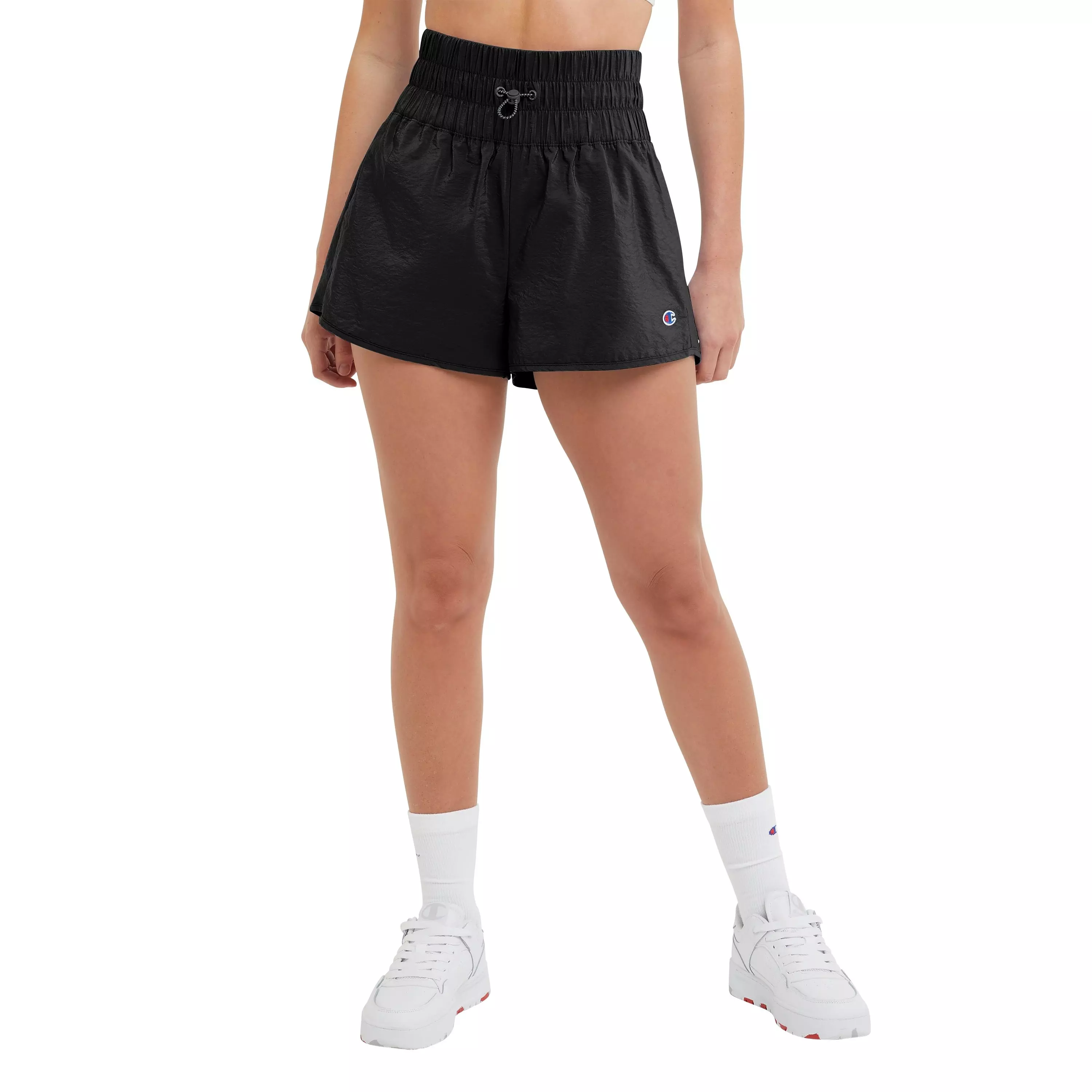 Champion women's hot sale spandex shorts